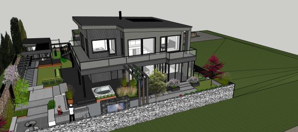 Villa Huvilainen - suunnittelukohde